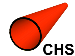 Illustration of a CHS - Circular Hollow Section(s)