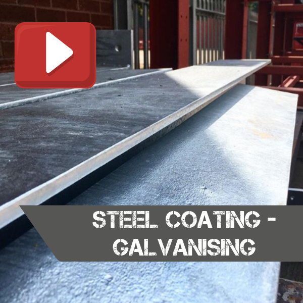 Galvanising structural steel surface protection steel coating