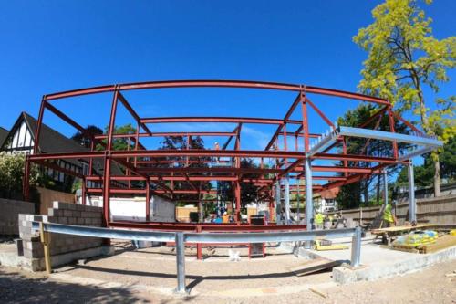 Structural steel structure by Steelo in Riverbank, Maidenhead
